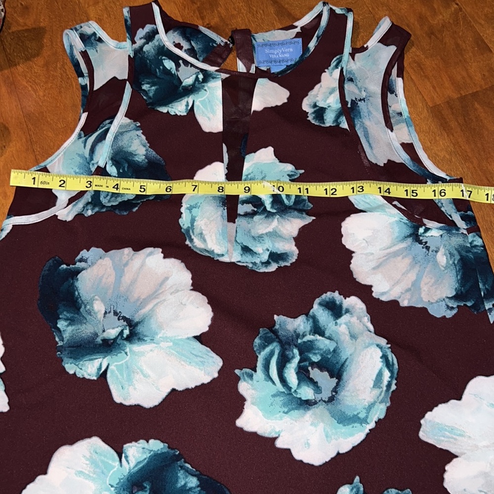 Simply Vera Vera Wang Shirt XS - Picture 4 of 8